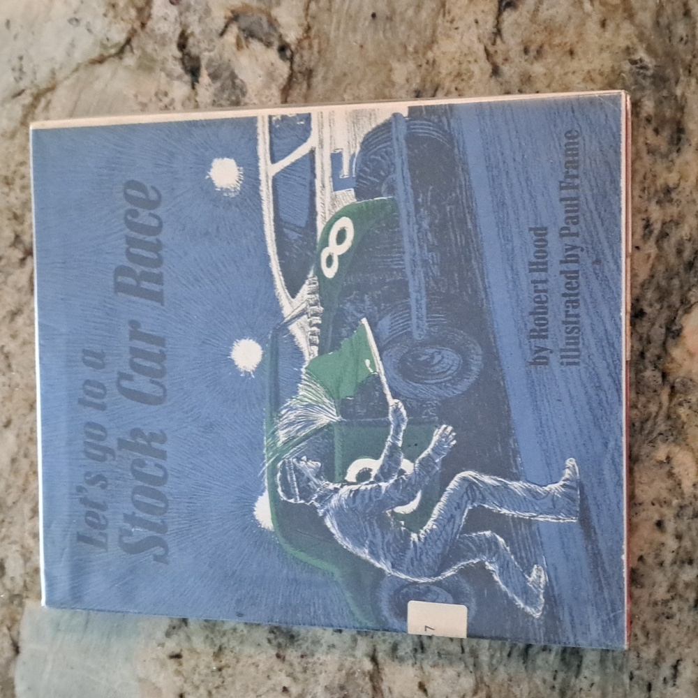 Let's Go To A Stock Car Race Book by Robert Hood